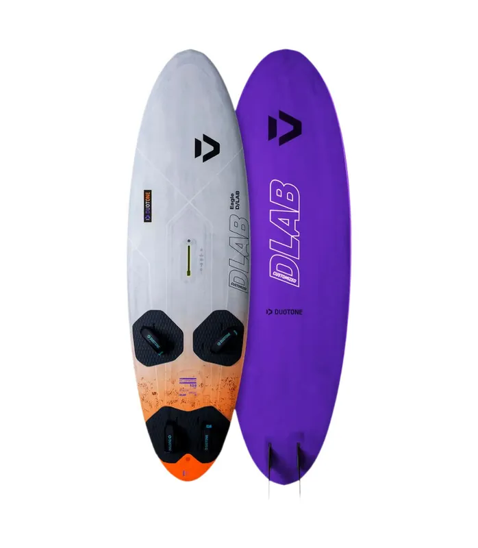 Versand Am Gleichen Tag Duotone Eagle Twinser D/Lab 2026 Weiß Freeride Windsurfboard