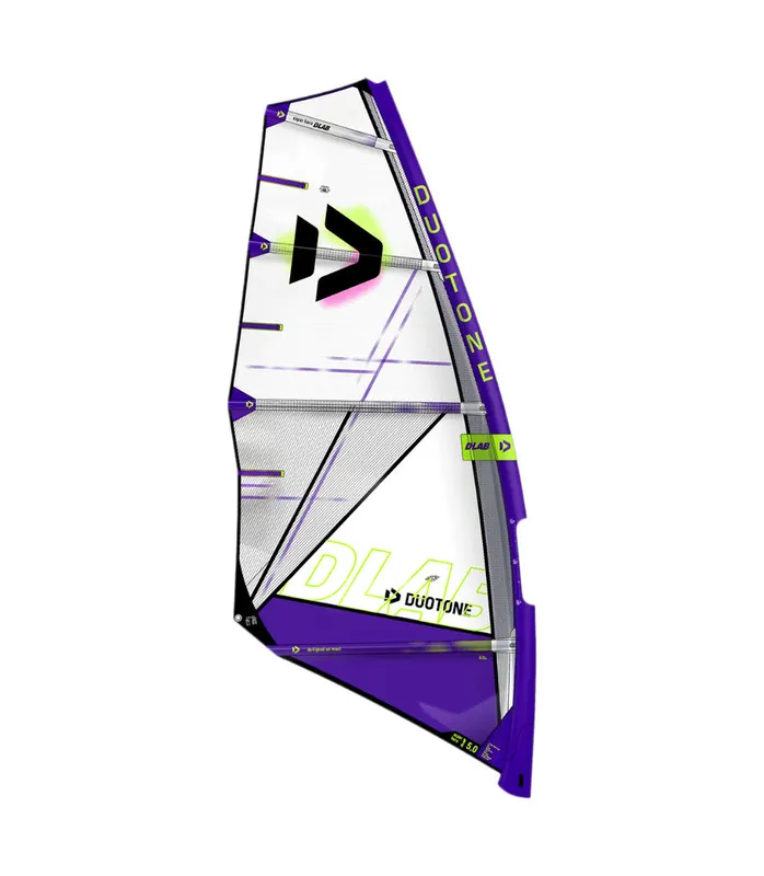 Bestpreis Duotone Super Hero D/LAB 2026 Weiß Wave Windsurfsegel