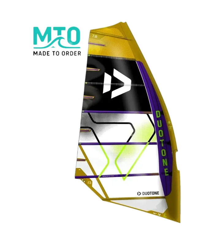Duotone Warp Fin 2026 Schwarz Slalom Windsurfsegel Sale