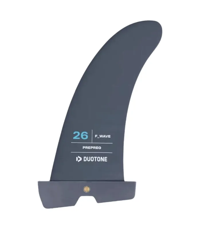 Top-Seller Duotone F-Wave Single Pb 2026 Schwarz Wave Windsurffinne