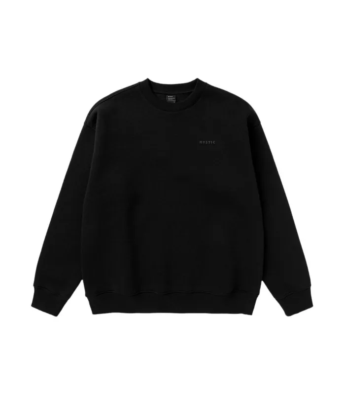 Mystic Profile Crew Sweat 2026 Schwarz Pullover Heißes Angebot