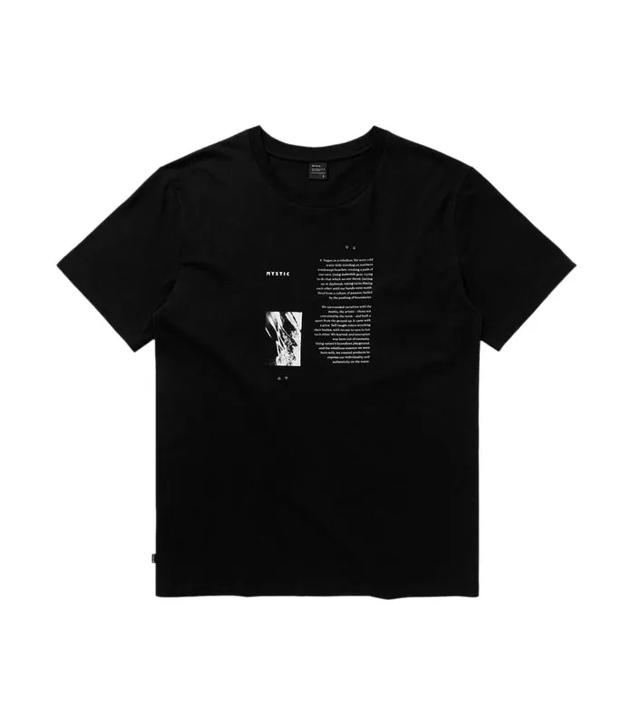 Mystic Collective Tee 2026 Schwarz T-shirt Saisonangebot