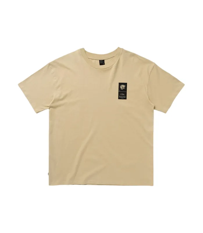 Mystic Pansy Tee 2026 Beige T-shirt Knallerangebot