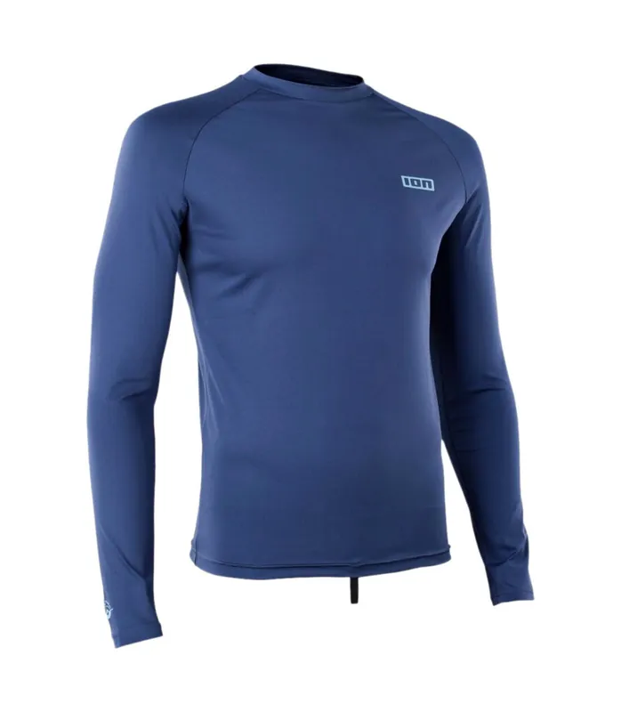 ION Rashguard LS men 2026 Blau Lycra Shirt Sonderangebot