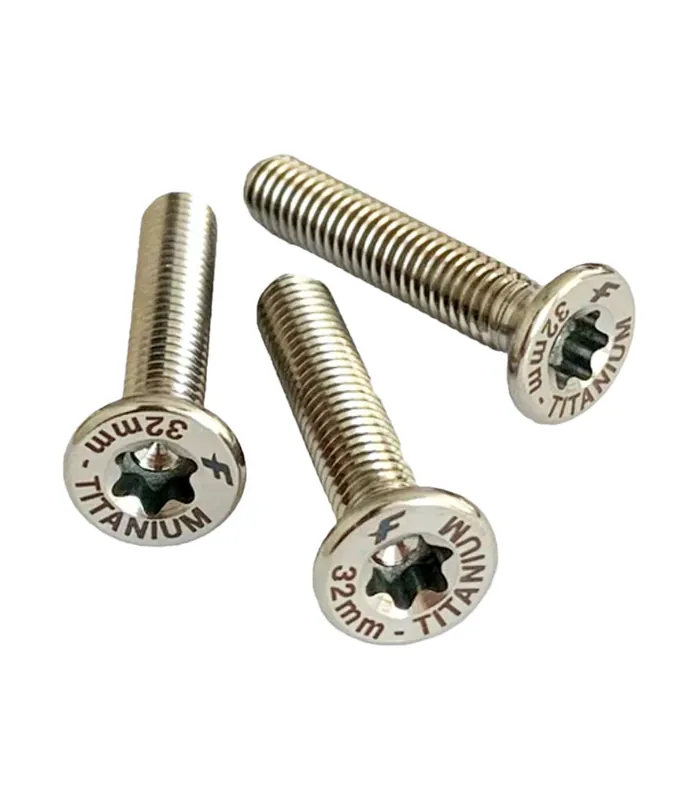 F-One M6-32 (titanium) 3x Multi color Schraubensatz Saisonangebot