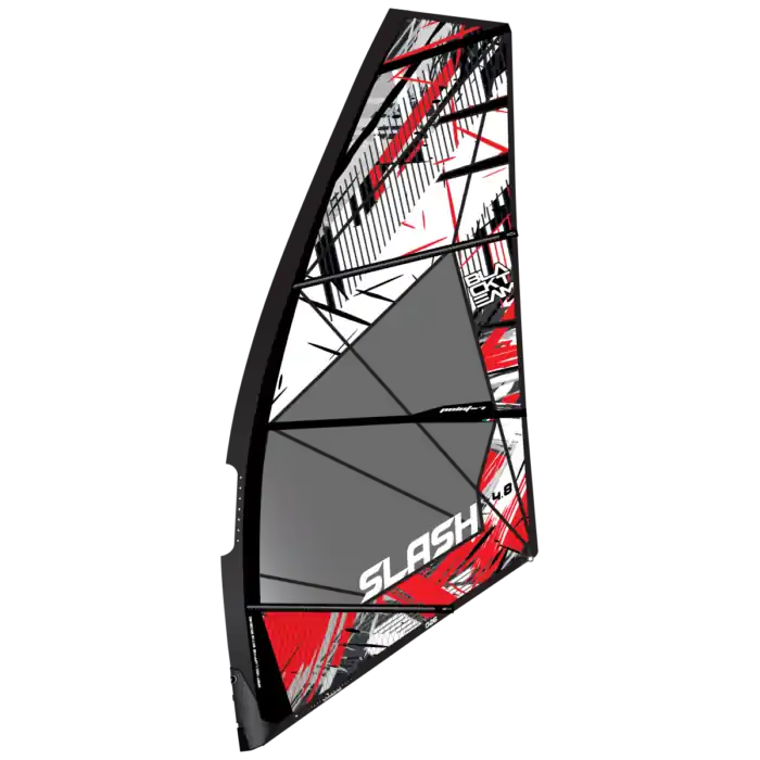Highlight POINT-7 Slash 2026 Schwarz Freestyle Windsurfsegel