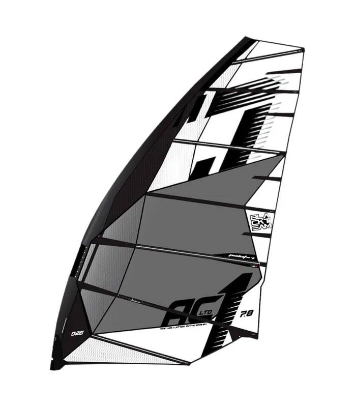 POINT-7 AC1 LTD 2026 Schwarz Slalom Windsurfsegel Beliebt