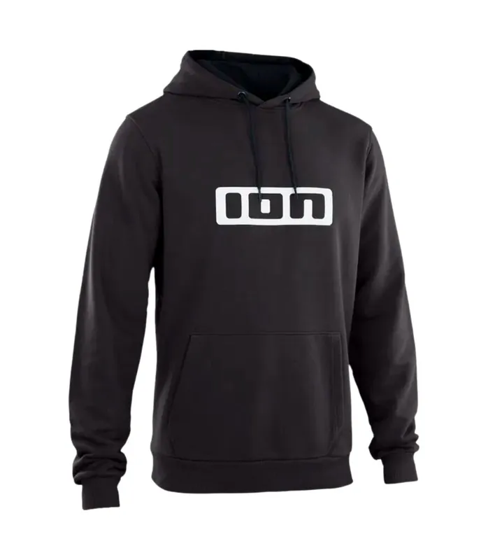 ION Hoodie logo Schwarz Pullover Neu