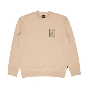 Billabong COMPASS 2026 Beige Pullover Neu