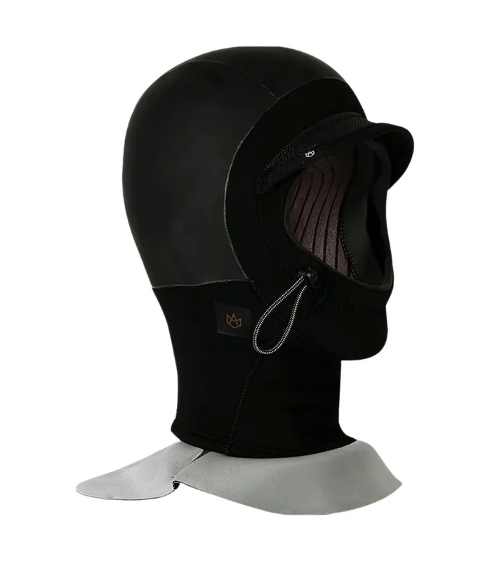 Manera Magma Hood 2mm Schwarz Neopren Haub Sichere Zahlung