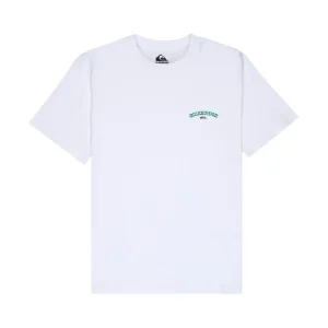 Neu Quiksilver TAP IN 2026 Weiß T-shirt