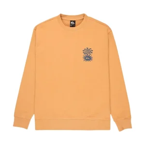 Neue Kollektion Quiksilver SALT WATER GRAP 2026 Orange Pullover