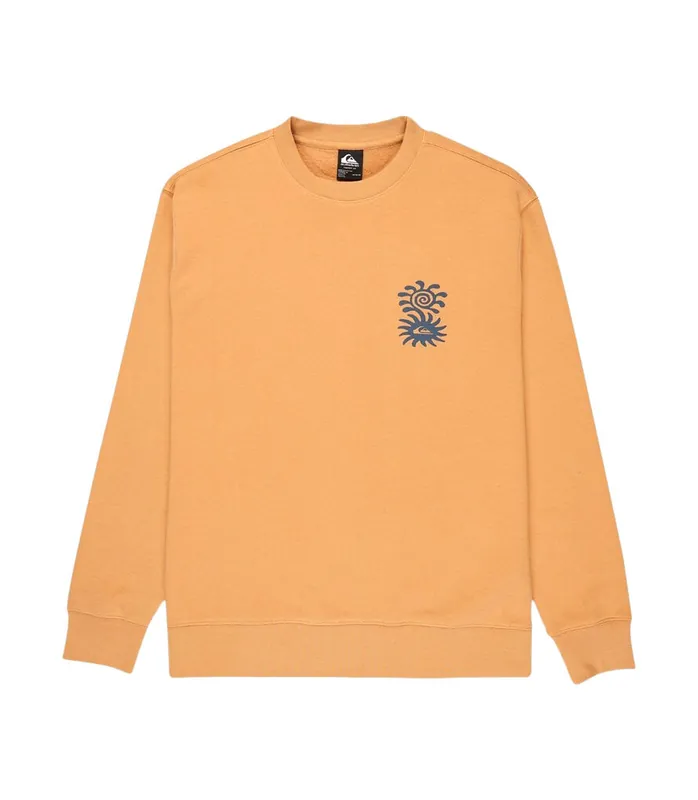 Neue Kollektion Quiksilver SALT WATER GRAP 2026 Orange Pullover