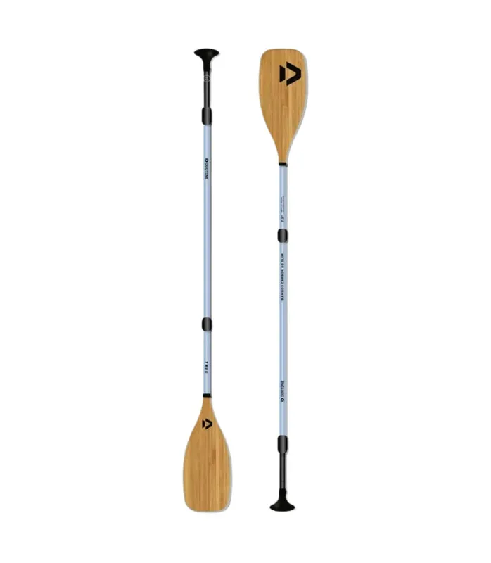 Duotone Bamboo Carbon 60 Slim Adj. 3-Piece 2026 Braun Carbon SUP-Paddel Begrenztes Angebot