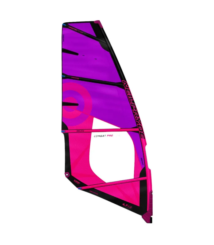 Neue Kollektion Neilpryde Combat PRO 2026 Lila Wave Windsurfsegel