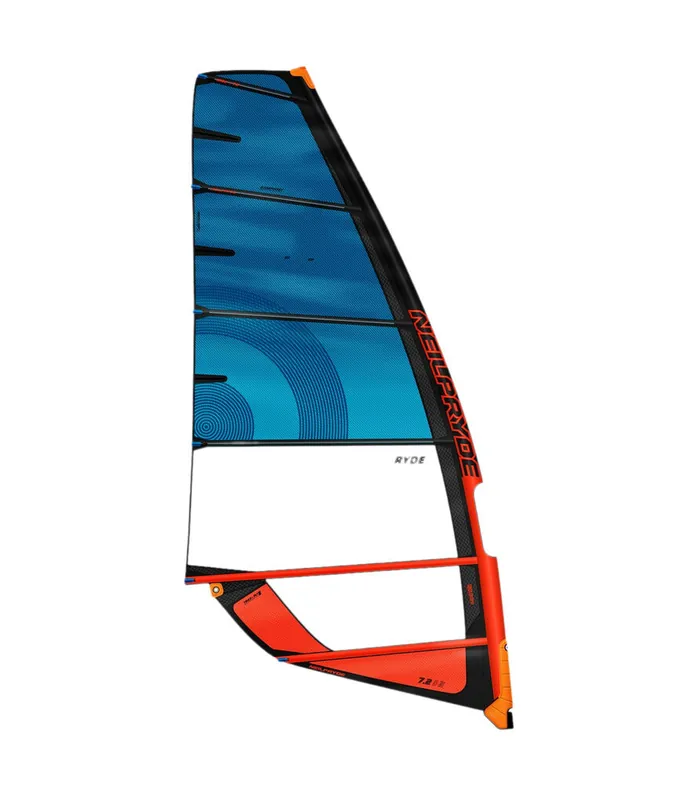 Neilpryde Ryde 2026 Blau Freeride Windsurfsegel Versand Am Gleichen Tag