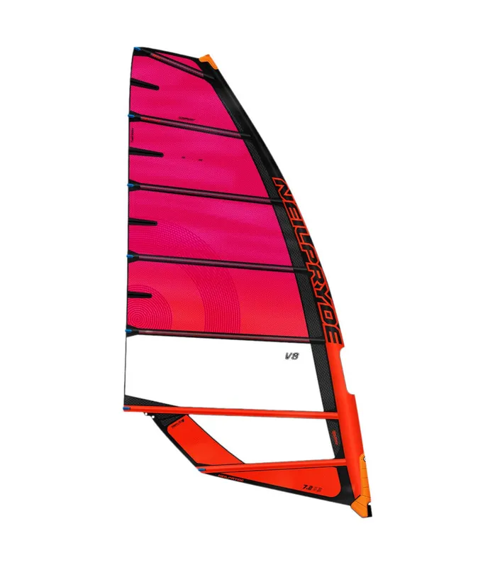Sonderangebot Neilpryde V8 2026 Pink Freerace Windsurfsegel