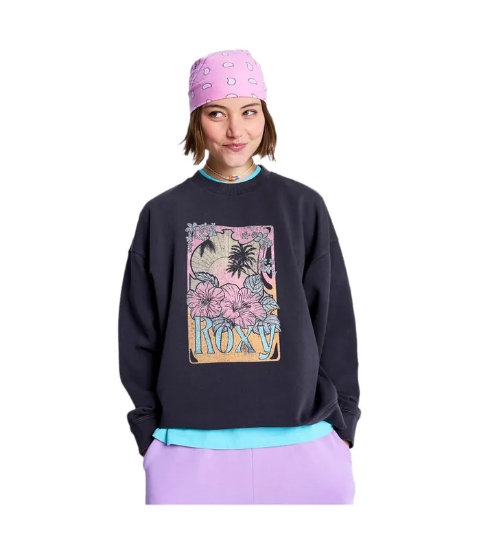 Sonderaktion Roxy LINEUP TERRY 2026 Grau Pullover