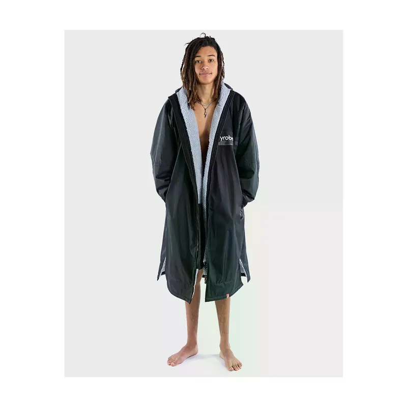Super-Preis DRYROBE Advance Long Sleeve Black Gray L REMIX C Schwarz Grau Camo Adu