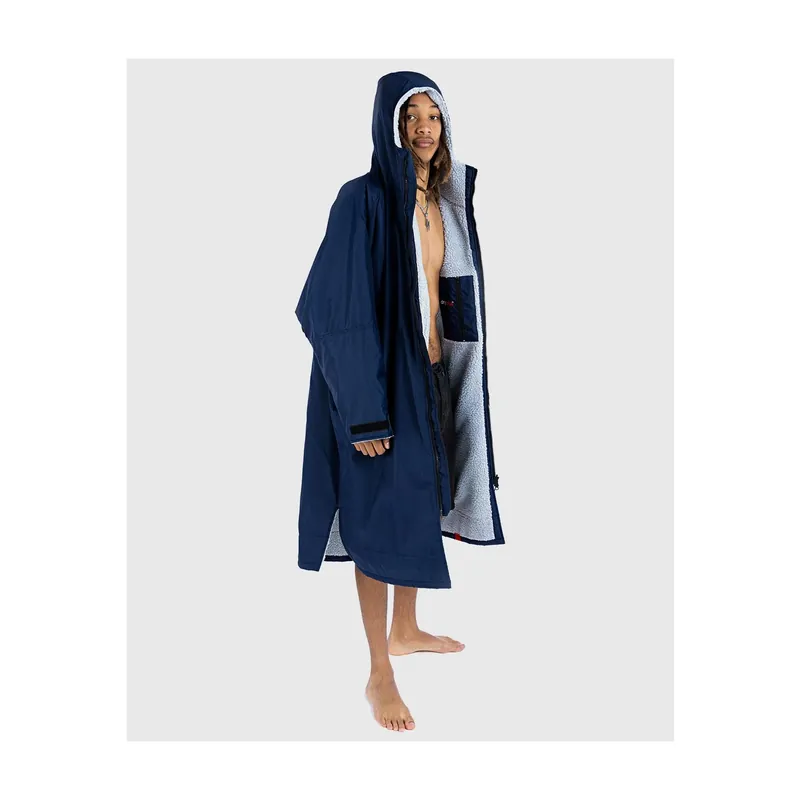 DRYROBE Advance Long Sleeve Navy Gray XXL Navy Grau Adult Top-Preis