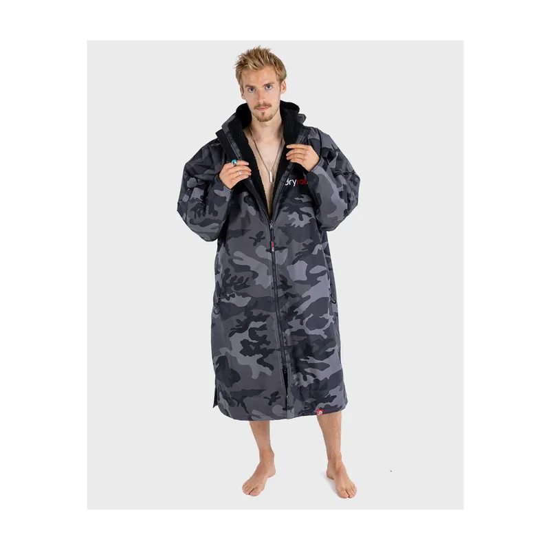DRYROBE Advance Long Sleeve Black Camo XXL Schwarz Camo Adult Bestseller
