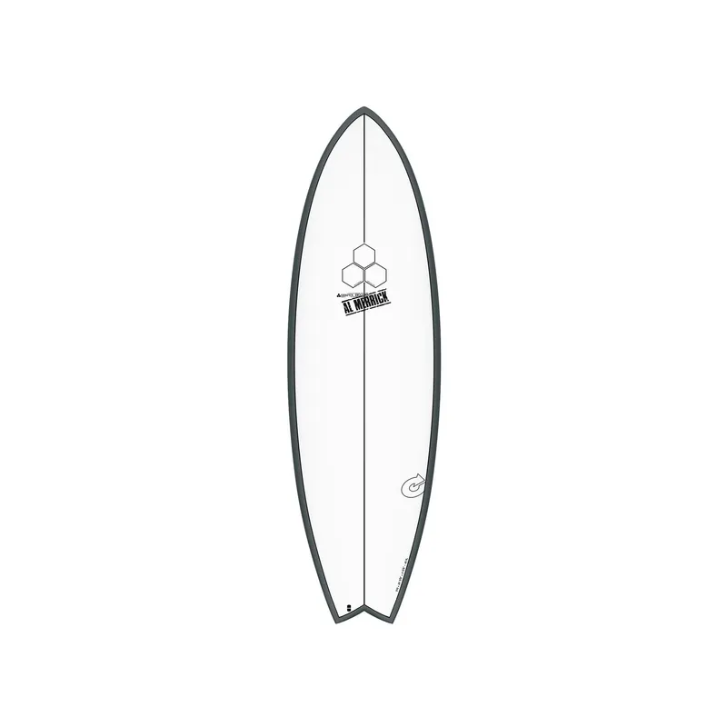 Super-Preis Surfboard CHANNEL ISLANDS X-lite PodMod 6.2 Graphi Graphite Fish