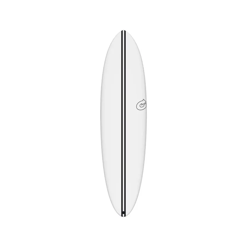 Meistverkauft Surfboard TORQ TEC Chopper 7.6 White Mid-Lenght Cruiser