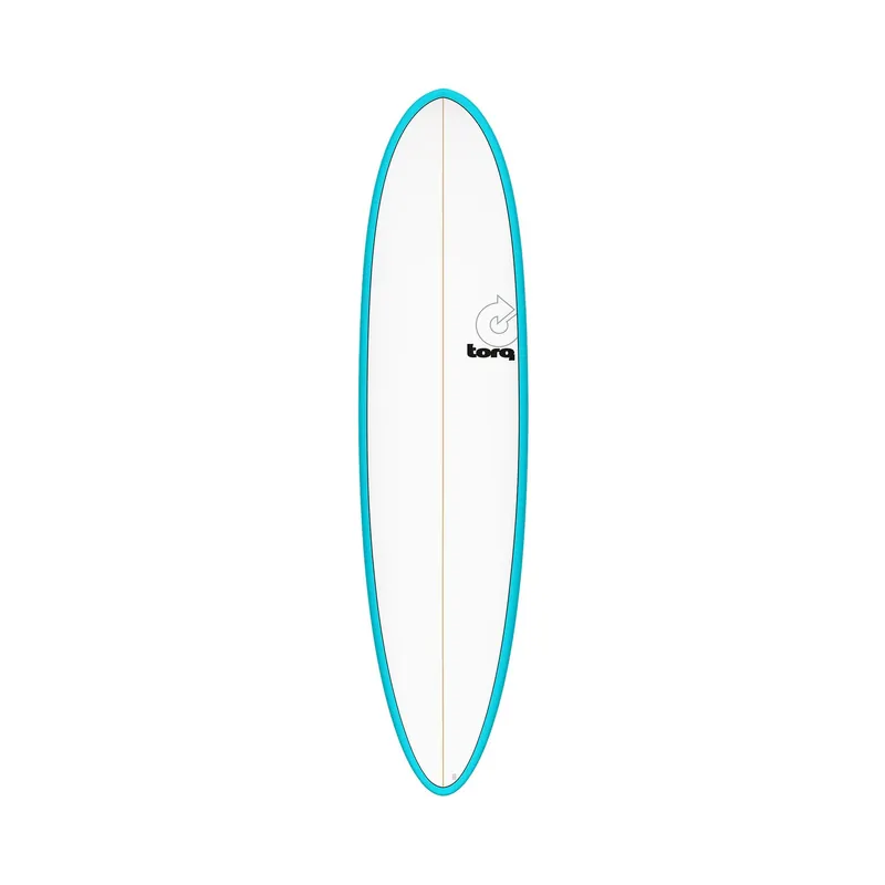 Surfboard TORQ TET 7.6 MOD Fun Blue Pinline x 21 1/2 52 Funboard Begrenztes Angebot