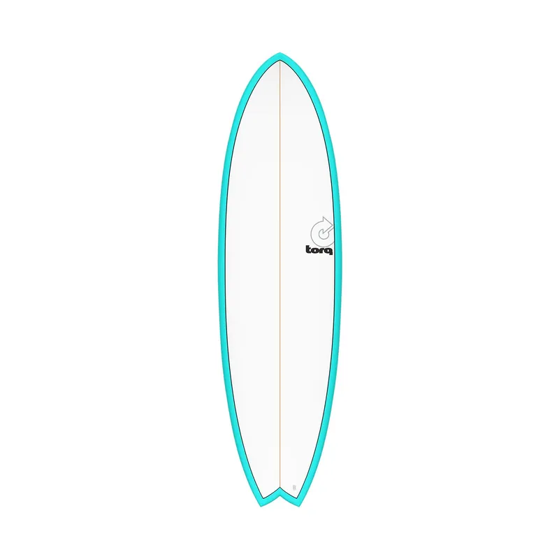 Surfboard TORQ TET 6.3 MOD Fish Blue Pinline Preisknaller